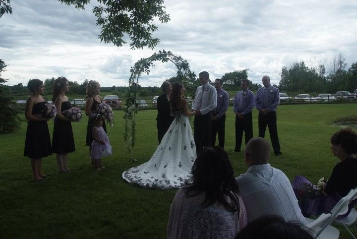 Peggy Wright's album, Aliyha at Amber and Brent's Wedding