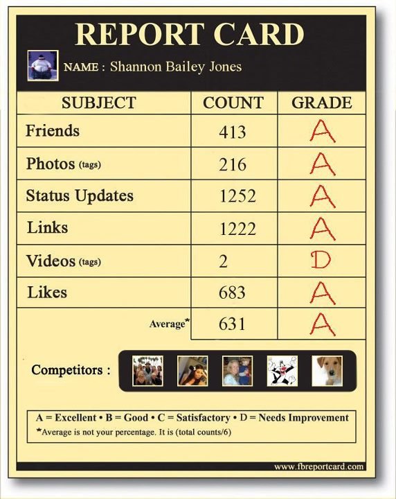 Shannon Bailey-Jones' album, Report Card