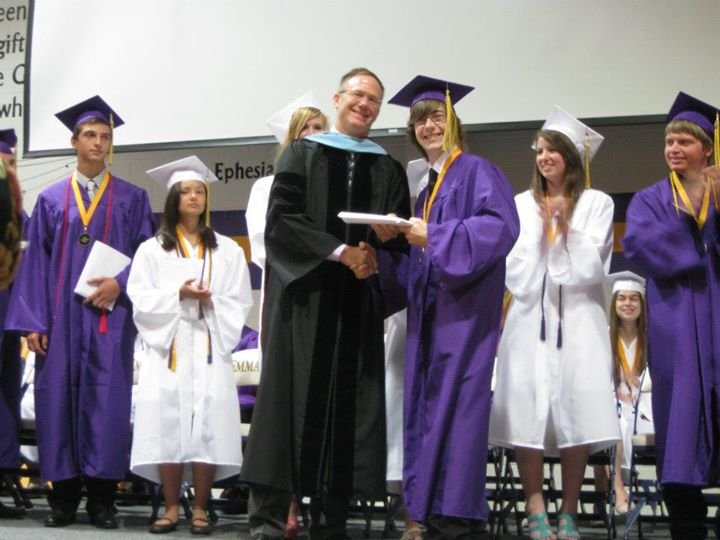 Anne Johnson's album, Jeff Johnson's graduation from high school