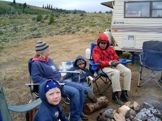 Karen Garrett's album, Birthday camping
