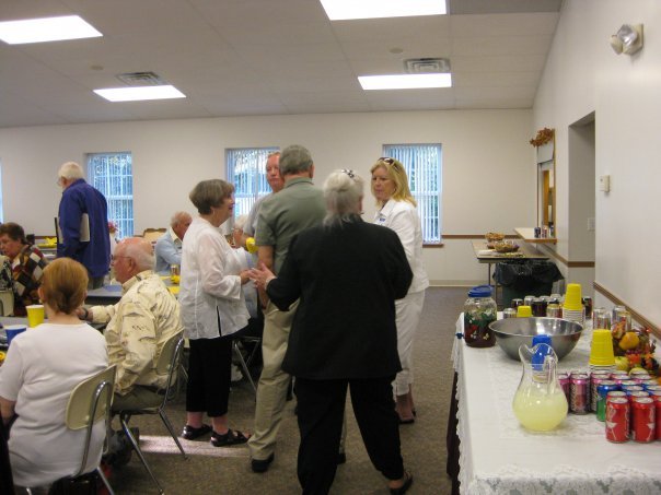 George Brainard's album, Class of '59 pizza party