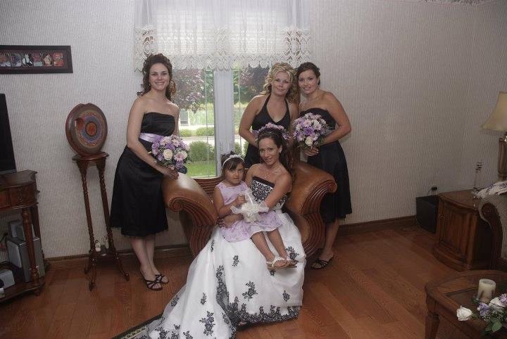 Peggy Wright's album, Aliyha at Amber and Brent's Wedding