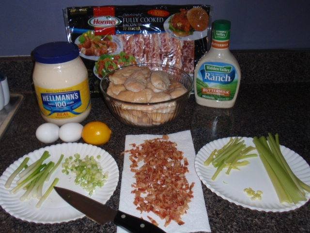 Julia English's album, THE MOTHER'S CHICKEN SALAD RECIPE