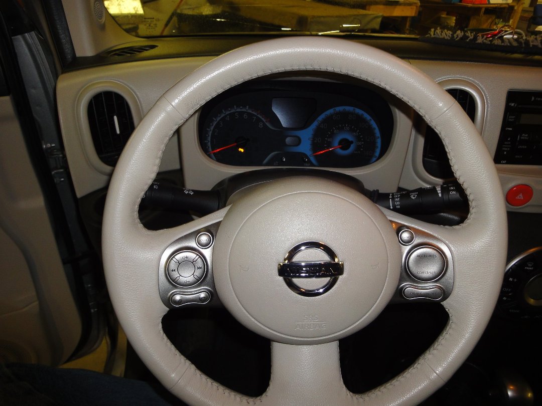Larry Stevenson's album, My Nissan Cube gets dressed in Leather.