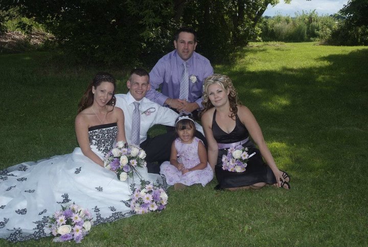 Peggy Wright's album, Aliyha at Amber and Brent's Wedding