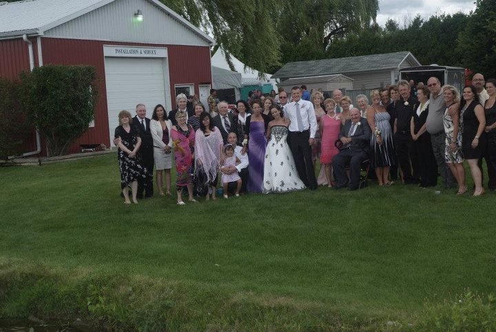 Peggy Wright's album, Aliyha at Amber and Brent's Wedding