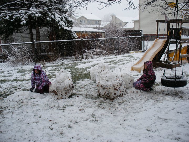 Patrick Brown's album, first "real" snow, 12/12/2010