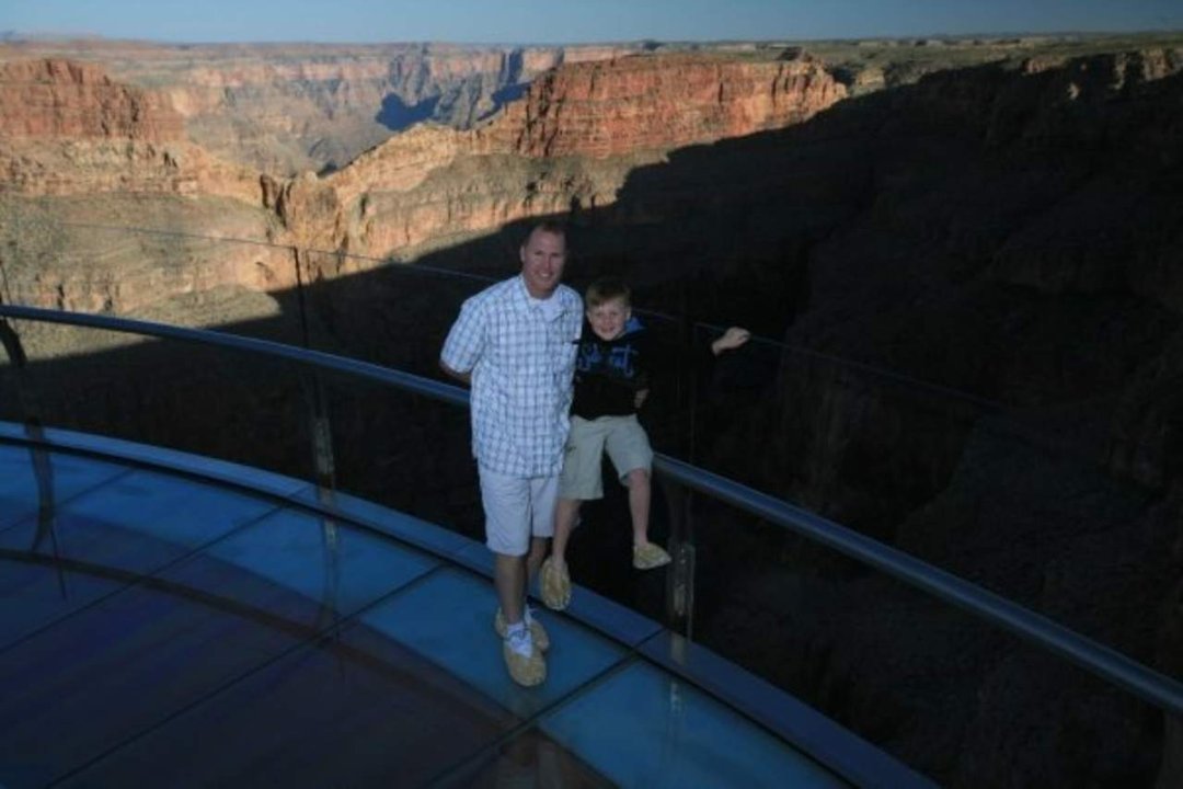 Fran Balderrama's album, Family at Grand Canyon