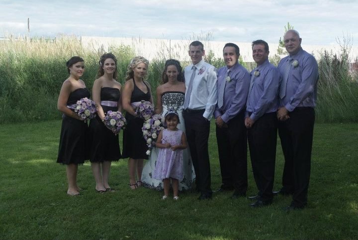 Peggy Wright's album, Aliyha at Amber and Brent's Wedding