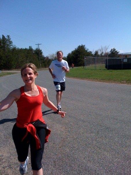 Melissa Van's album, Melissa and Kevin in Eau Claire Marathon