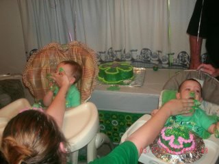 Joe-Carol Burchell's album, saffiera and athena's 1st b-day