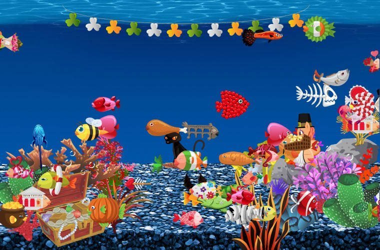 Bev Farrar's album, Fish World Photos