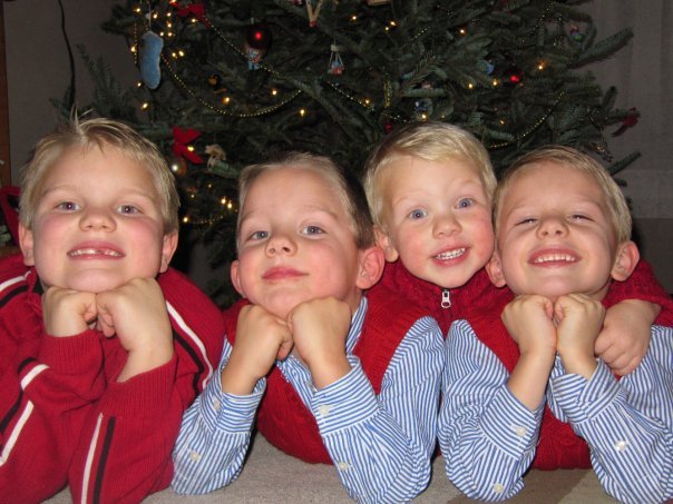 Chad Conover's album, 4 boys at Christmas 2009