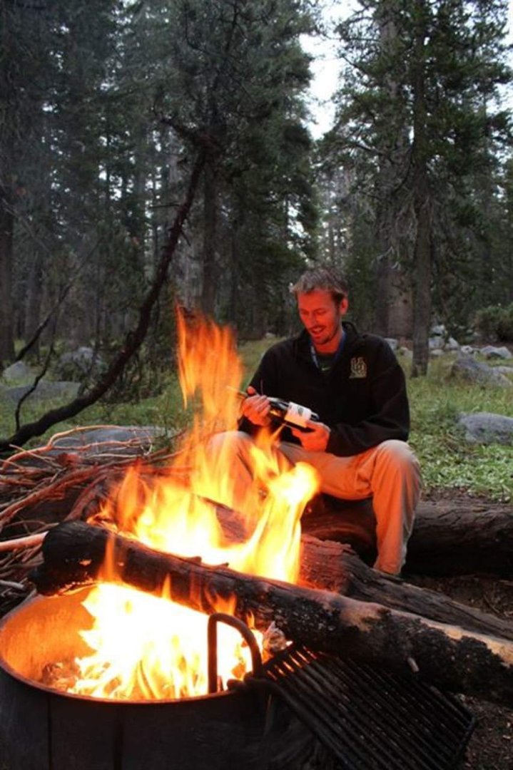 Cynthia Hare's album, Camping in Yosemite