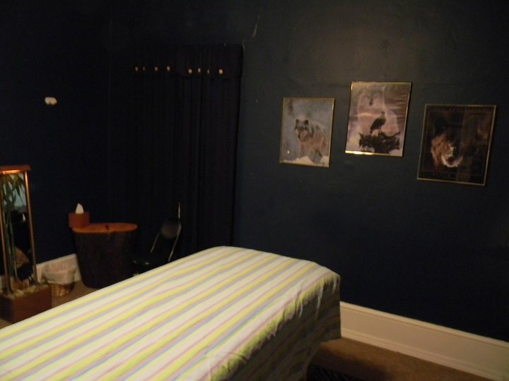 Charles Hale's album, my massage therapy room