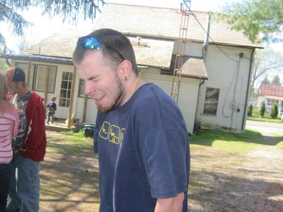 Maletta Baughman's album, looks like he ate a limon!thats my son... love ya, Daniel