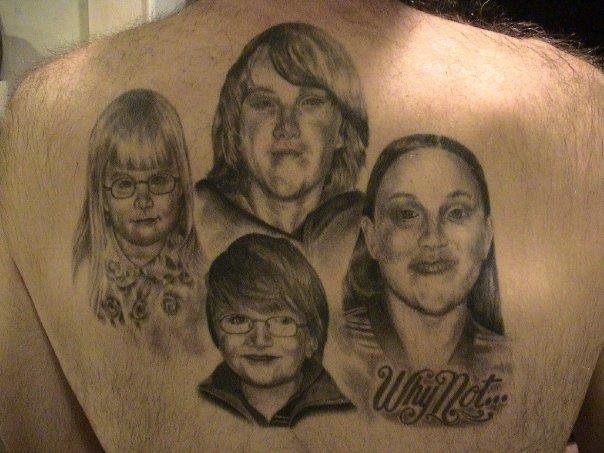 Scott Ames' album, Scott Ames and family