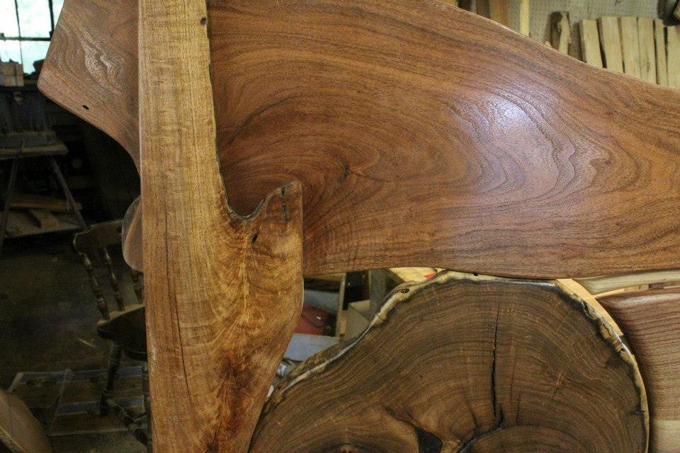 Rod Austin's album, bed headboard