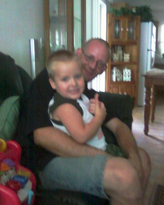Stacy Keller's album, Me and my son Aaron