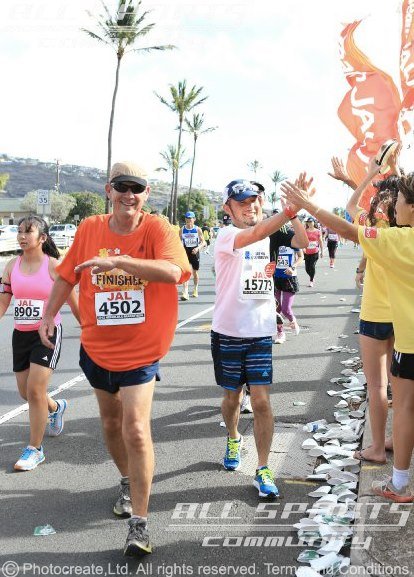 Gerry Johnson's album, 2012 Honolulu Marathon