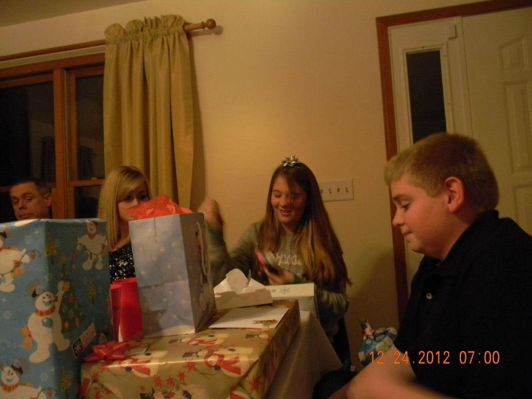 Lori Johnson's album, CHRISTMAS EVE 2012 WITH DAD