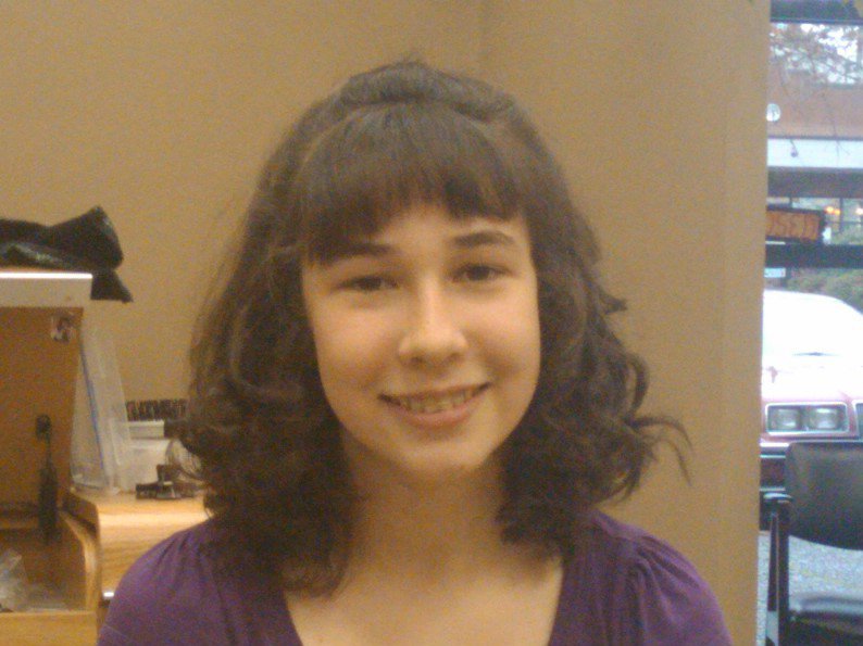 Jerri Andreasen's album, Maya's new 'do