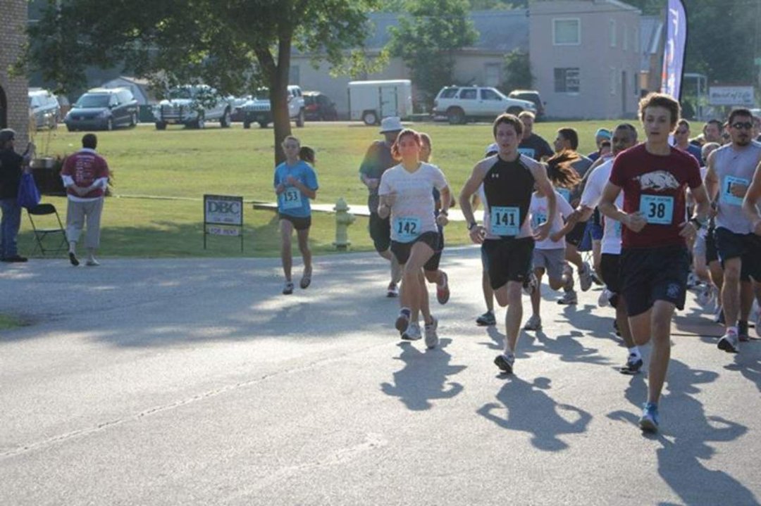 Darrell Thompson's album, Ben & Mara - Wellfest 5K 2nd place winners
