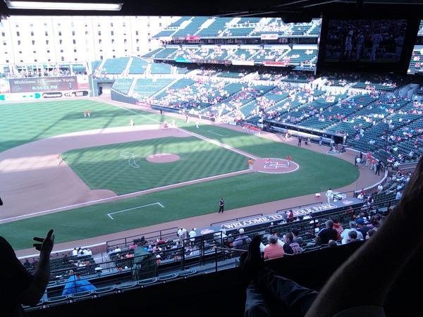 James Wells' album, Orioles - Red Sox Game