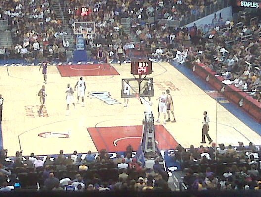 Kevin Baughman's album, Lakers game