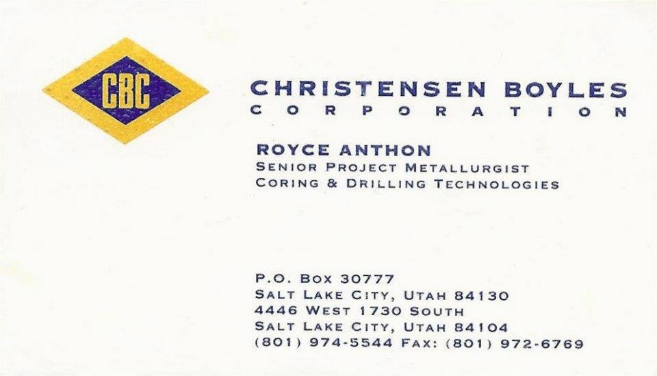 Royce Anthon's album, Untitled Album