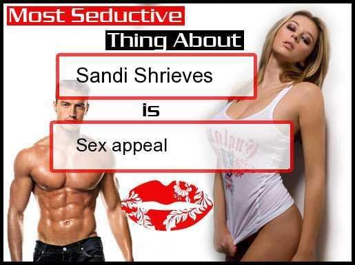 sandi shrieves' album, What is the most Seductive thing about you? Find out here