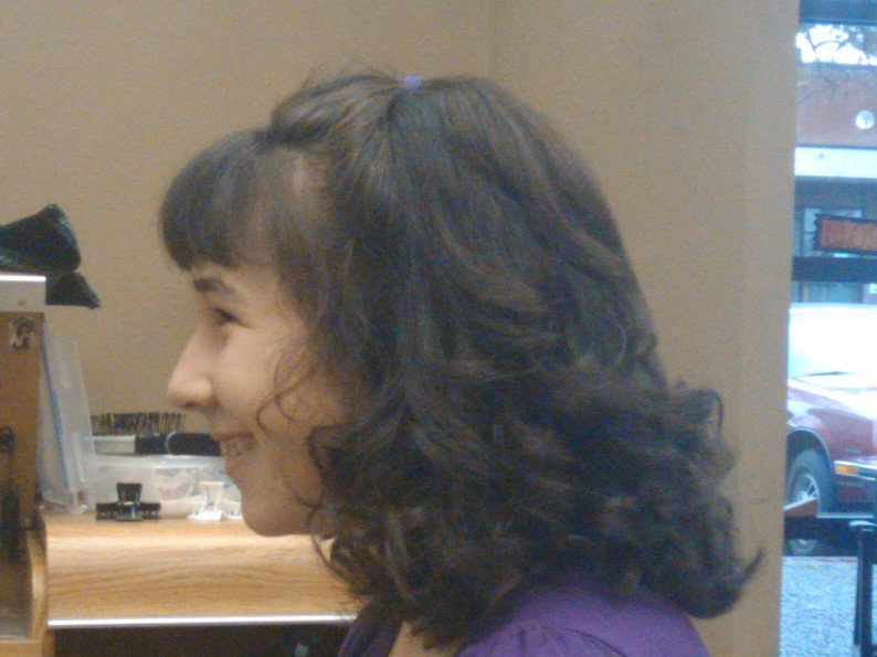 Jerri Andreasen's album, Maya's new 'do