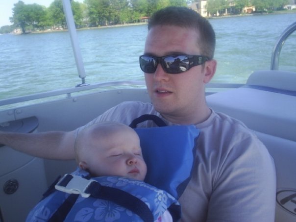 Carl Stevens' album, Taylor Brooke's first boat ride