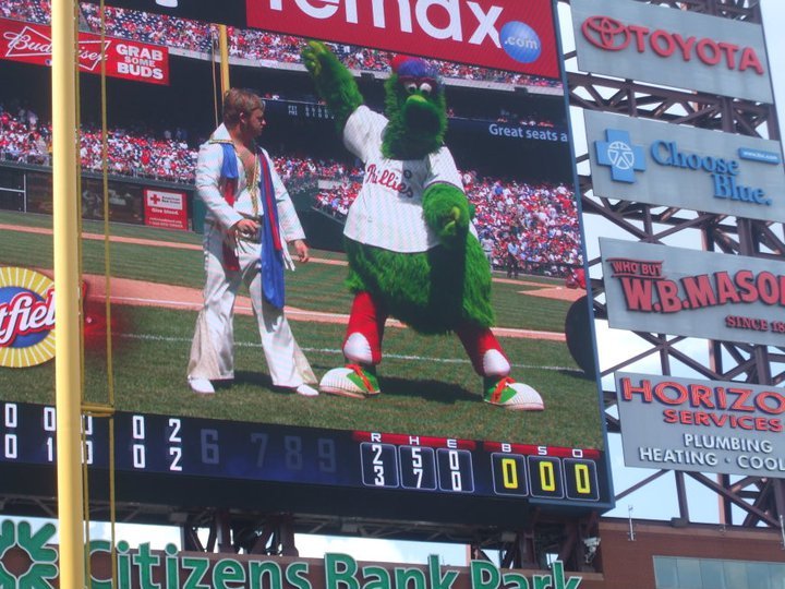 Fred Warder's album, phillies game with my granddaughter caitlin-phils won 6/5