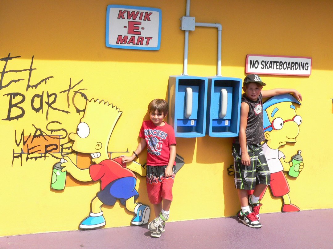 Devon Merritt's album, Disney land & Universal studios