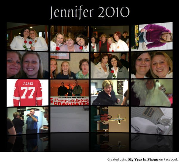 Jennifer Case's album, My Year - 2010