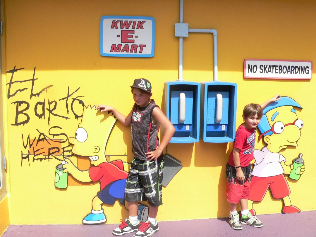 Devon Merritt's album, Disney land & Universal studios