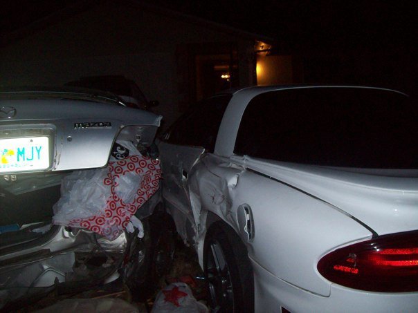 Sandra Queipo's album, car crash