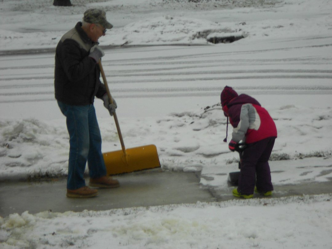 Maxine Walter's album, Outdoor fun, the kids love to be outside.