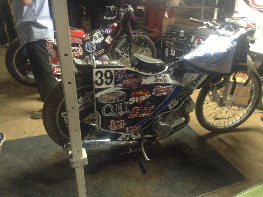 Michael Neely's album, Speedway season opener