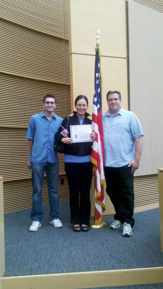 Norman Shields' album, Mi-Kyong's Citizenship Ceremony