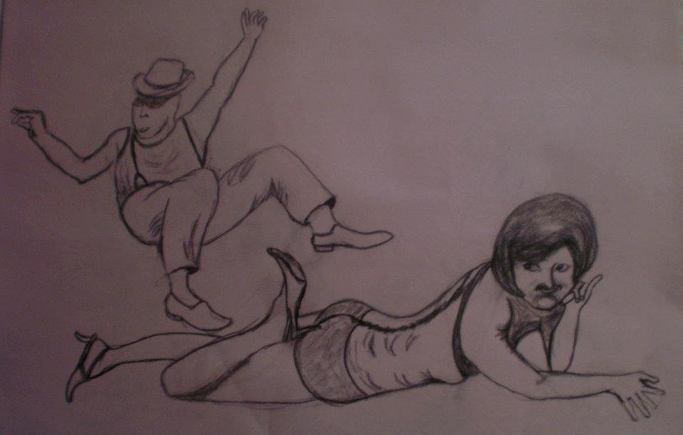 Melvin Allen's album, My school drawings