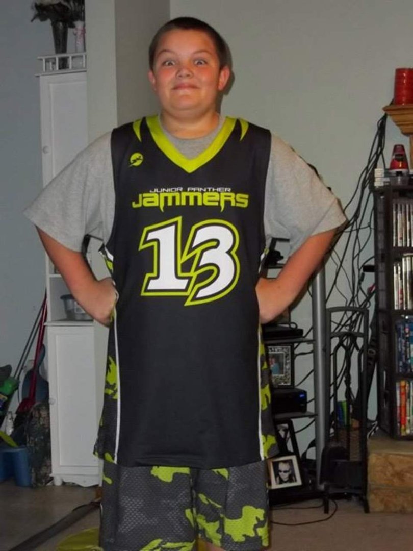 Kenneth Brewer's album, Zeke's B-Ball Uniform
