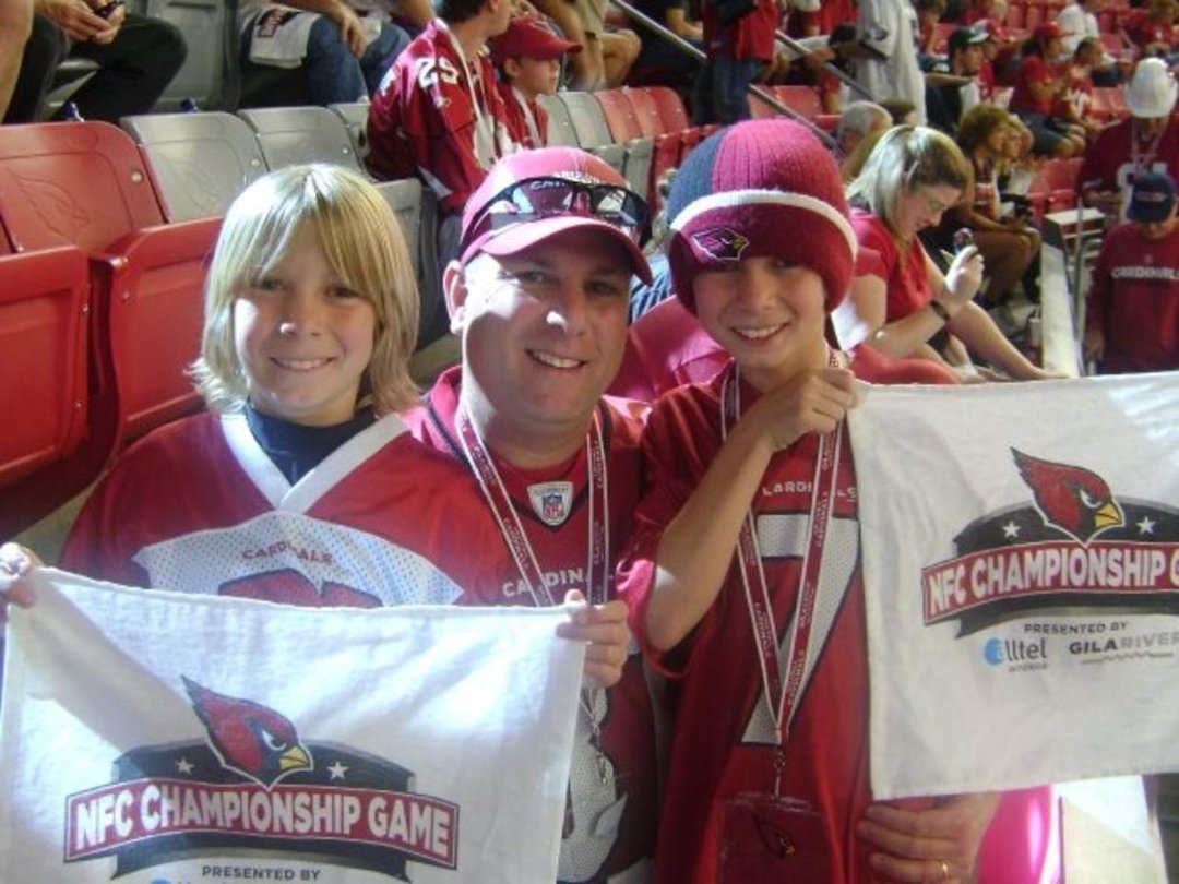 Patrick Baca's album, Super Bowl XLIII Cards vs. Steelers