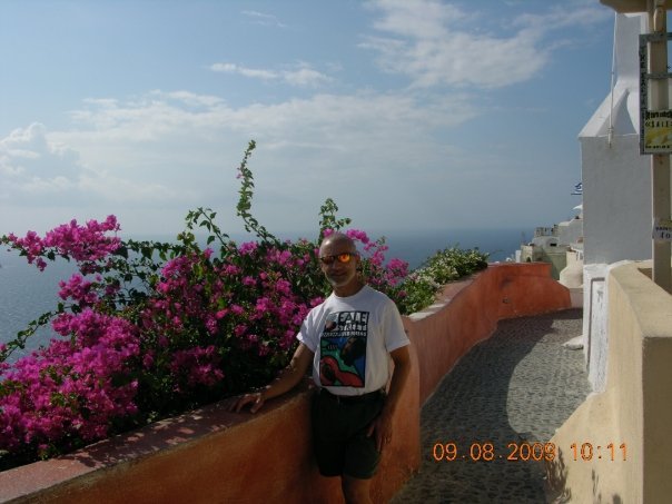 James Cook's album, Santorrini vacation