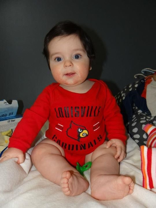 Vicki Meade's album, My favorite little Cardinal Fan!!!