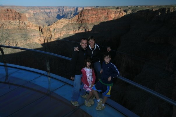 Fran Balderrama's album, Family at Grand Canyon