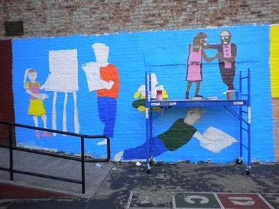 Stacy Bessen's album, PS 58 Mural