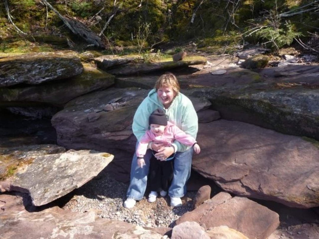 Pam Luger's album, Vacations with family