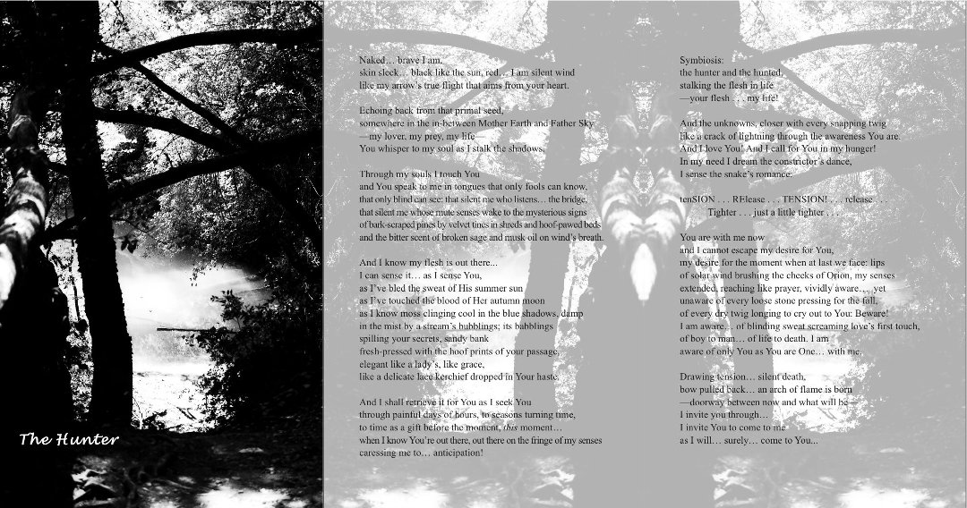 Blake Dawson's album, Footprints of a Hunter (selected poems)